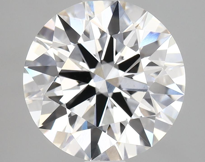 2.08 Carat Round Shaped Ideal Cut VS1 IGI Certified Lab Grown Diamond