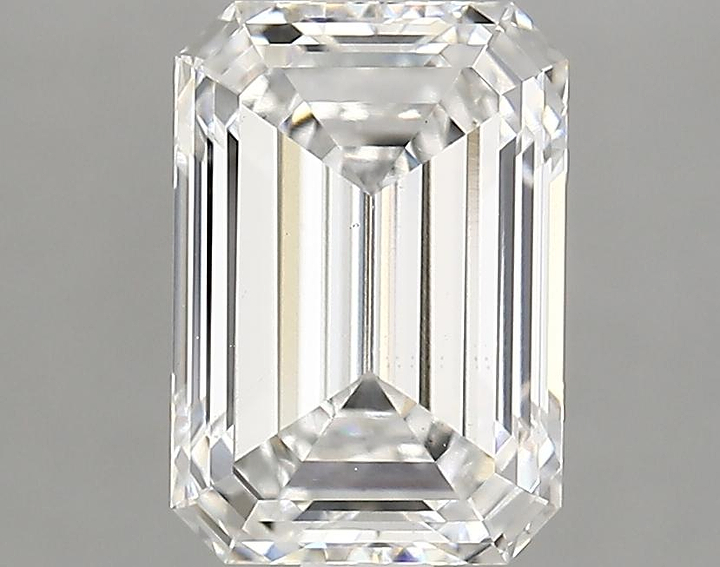 2.53 Carat Emerald Shaped Ideal Cut VS1 IGI Certified Lab Grown Diamond