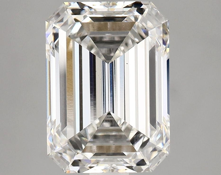 3.04 Carat Emerald Shaped Excellent Cut VS1 IGI Certified Lab Grown Diamond