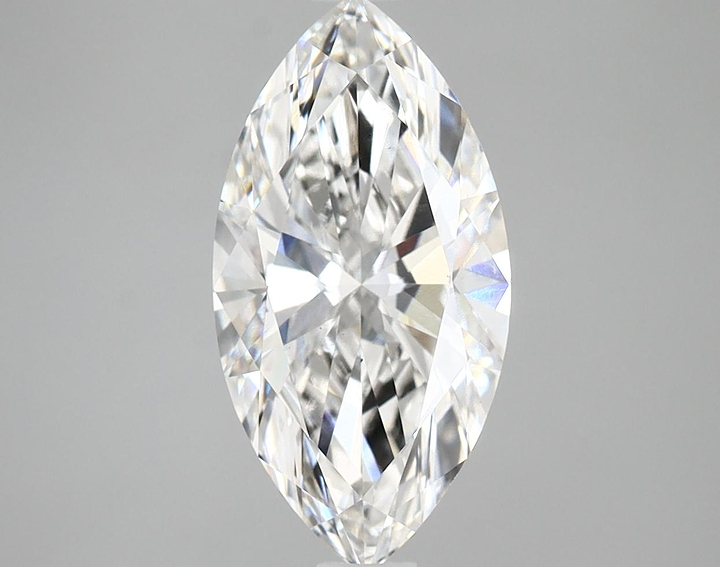2.08 Carat Marquise Shaped Ideal Cut VS1 IGI Certified Lab Grown Diamond