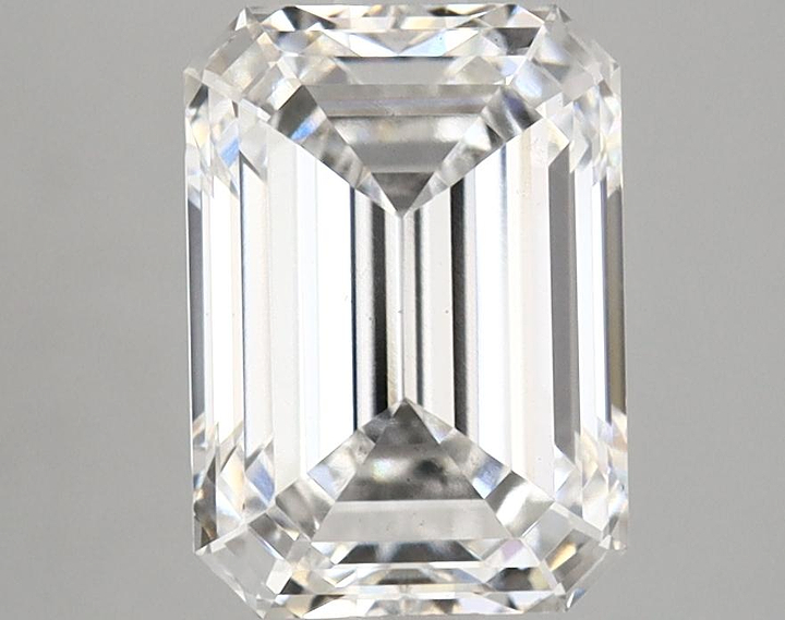 2.58 Carat Emerald Shaped Ideal Cut VS1 IGI Certified Lab Grown Diamond