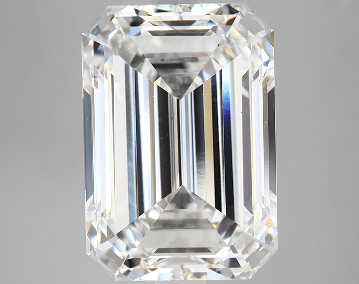 5.19 Carat Emerald Shaped Ideal Cut VS1 IGI Certified Lab Grown Diamond