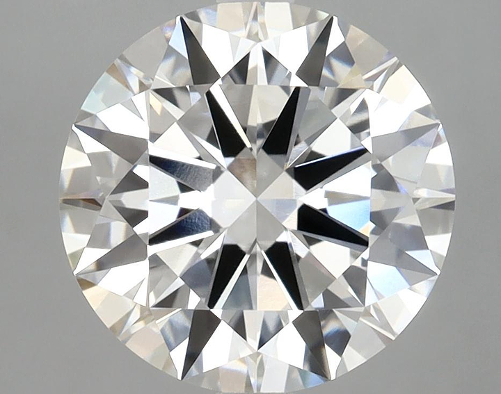 3.89 Carat Round Shaped Excellent Cut VVS2 IGI Certified Lab Grown Diamond