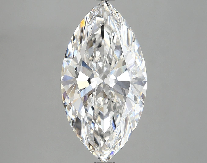 3.02 Carat Marquise Shaped Excellent Cut VS2 IGI Certified Lab Grown Diamond