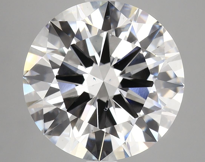 5.53 Carat Round Shaped Excellent Cut VS2 IGI Certified Lab Grown Diamond