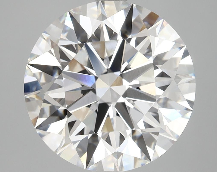 5.09 Carat Round Shaped Ideal Cut VVS2 IGI Certified Lab Grown Diamond