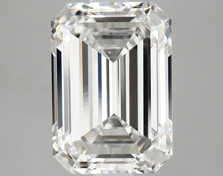 2.58 Carat Emerald Shaped Ideal Cut VS1 IGI Certified Lab Grown Diamond