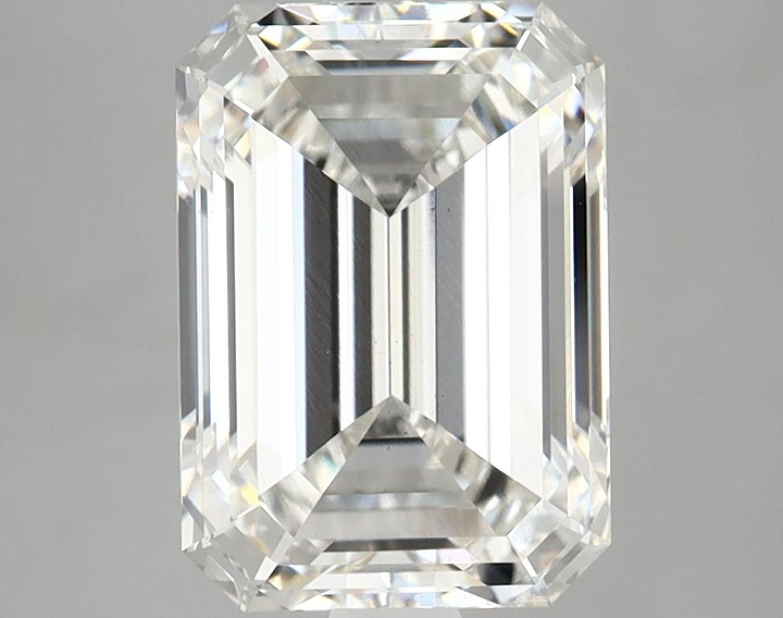 3.21 Carat Emerald Shaped Ideal Cut VS1 IGI Certified Lab Grown Diamond