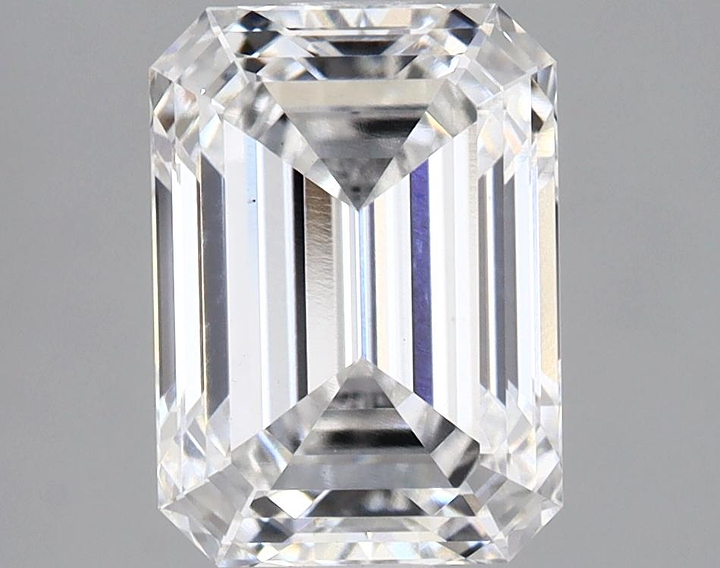 2.05 Carat Emerald Shaped Excellent Cut VS1 IGI Certified Lab Grown Diamond