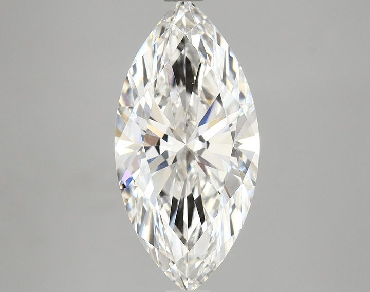 2.65 Carat Marquise Shaped Ideal Cut VS1 IGI Certified Lab Grown Diamond