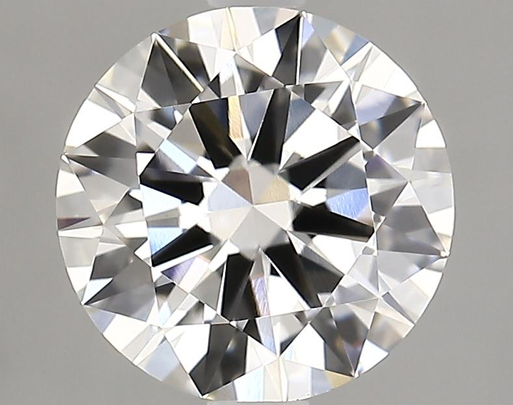 2.52 Carat Round Shaped Excellent Cut VVS2 IGI Certified Lab Grown Diamond