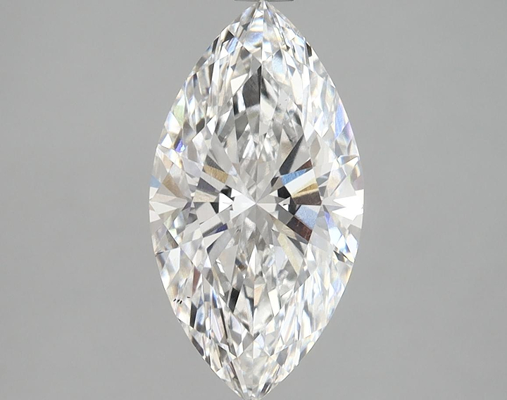 2.03 Carat Marquise Shaped Excellent Cut VS2 IGI Certified Lab Grown Diamond