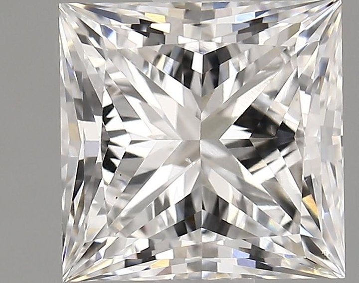 1.51 Carat Princess Shaped Ideal Cut VS1 IGI Certified Lab Grown Diamond