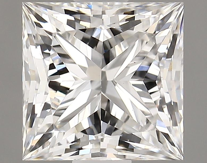 1.51 Carat Princess Shaped Ideal Cut VS1 IGI Certified Lab Grown Diamond