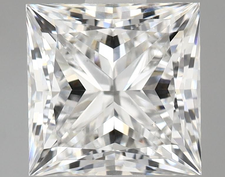 1.5 Carat Princess Shaped Ideal Cut VS1 IGI Certified Lab Grown Diamond