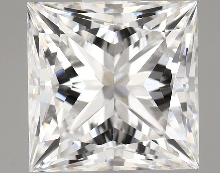 1.52 Carat Princess Shaped Ideal Cut VS1 IGI Certified Lab Grown Diamond