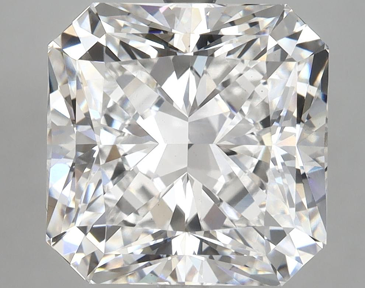 6.59 Carat Radiant Shaped Excellent Cut VS1 IGI Certified Lab Grown Diamond