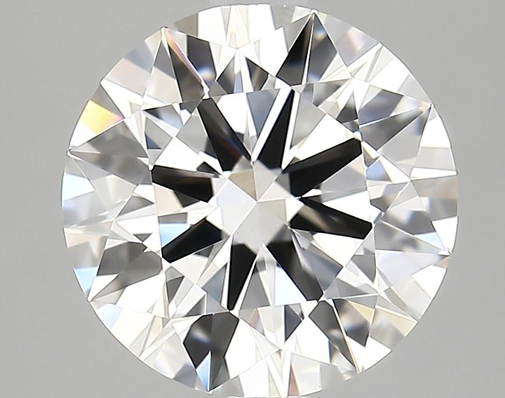 2.76 Carat Round Shaped Ideal Cut VVS2 IGI Certified Lab Grown Diamond