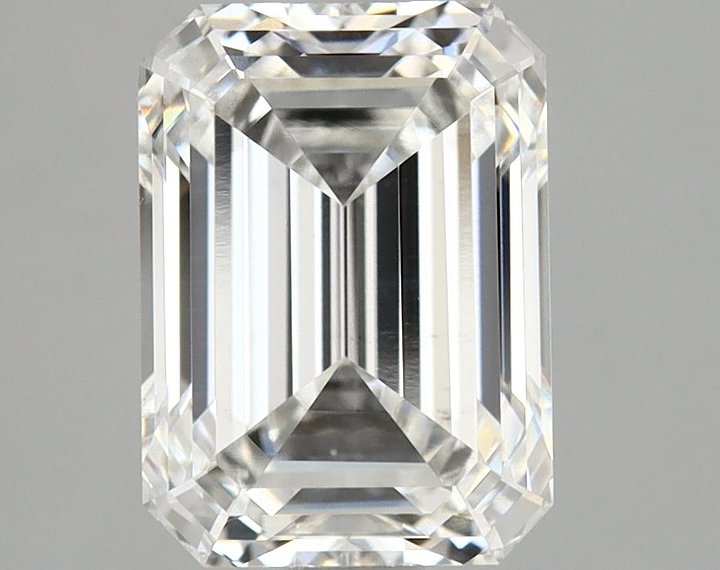 2.04 Carat Emerald Shaped Excellent Cut VS1 IGI Certified Lab Grown Diamond