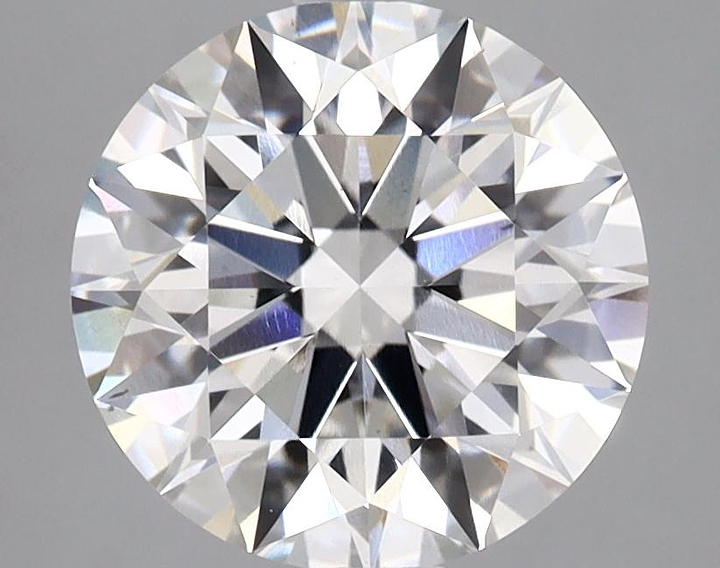 2.56 Carat Round Shaped Ideal Cut VS2 IGI Certified Lab Grown Diamond