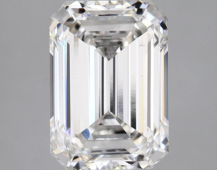 2.08 Carat Emerald Shaped Ideal Cut VS1 IGI Certified Lab Grown Diamond