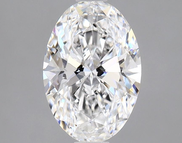 1.37 Carat Oval Shaped Ideal Cut VVS2 IGI Certified Lab Grown Diamond