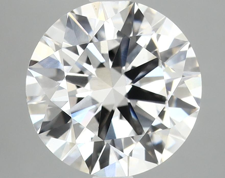 3.01 Carat Round Shaped Ideal Cut VS1 IGI Certified Lab Grown Diamond