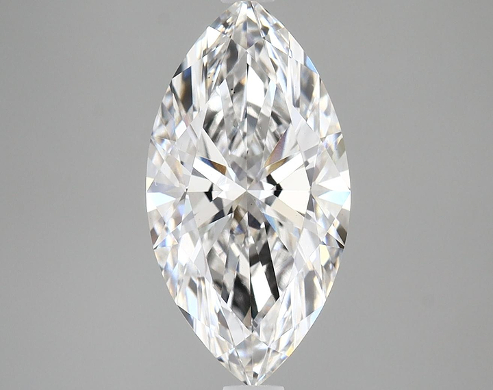 2.51 Carat Marquise Shaped Ideal Cut VS2 IGI Certified Lab Grown Diamond