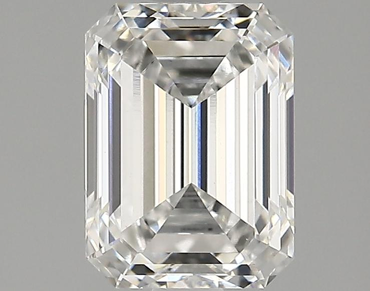 2.06 Carat Emerald Shaped Excellent Cut VVS2 IGI Certified Lab Grown Diamond