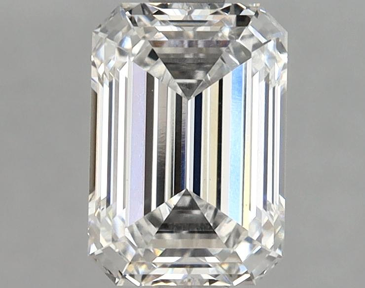1.58 Carat Emerald Shaped Ideal Cut VS1 IGI Certified Lab Grown Diamond