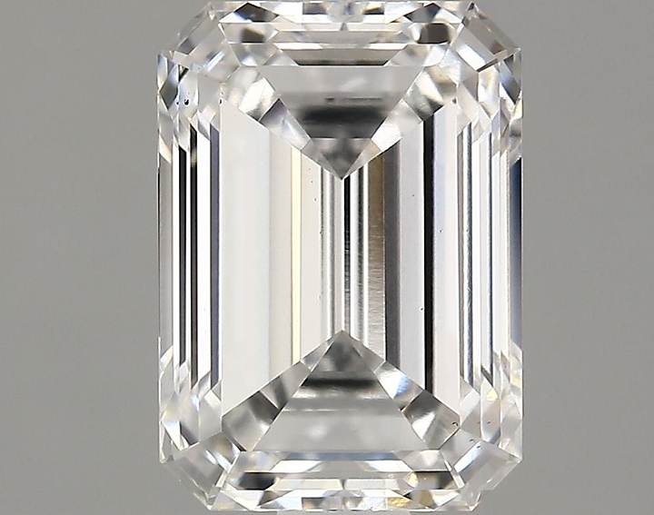 2.04 Carat Emerald Shaped Ideal Cut VS1 IGI Certified Lab Grown Diamond