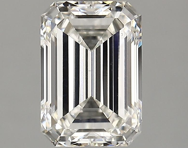 2.09 Carat Emerald Shaped Ideal Cut VS1 IGI Certified Lab Grown Diamond
