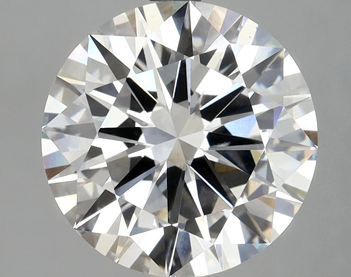 3.71 Carat Round Shaped Excellent Cut VS1 IGI Certified Lab Grown Diamond