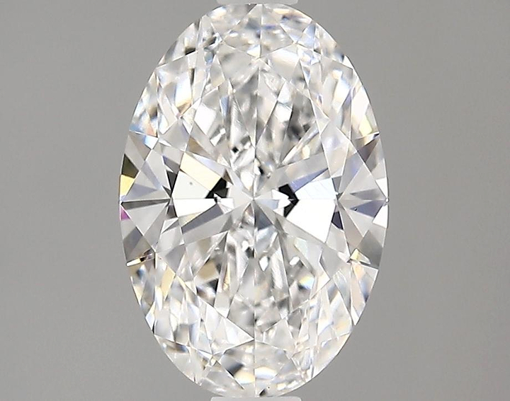 1.62 Carat Oval Shaped Excellent Cut VVS2 IGI Certified Lab Grown Diamond