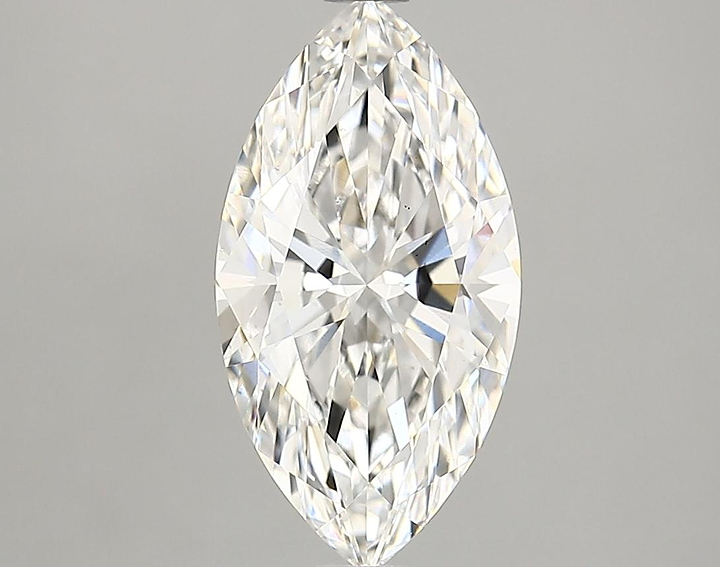 2.11 Carat Marquise Shaped Excellent Cut VS1 IGI Certified Lab Grown Diamond