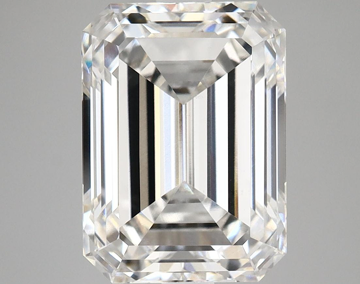 5.08 Carat Emerald Shaped Excellent Cut VS1 IGI Certified Lab Grown Diamond