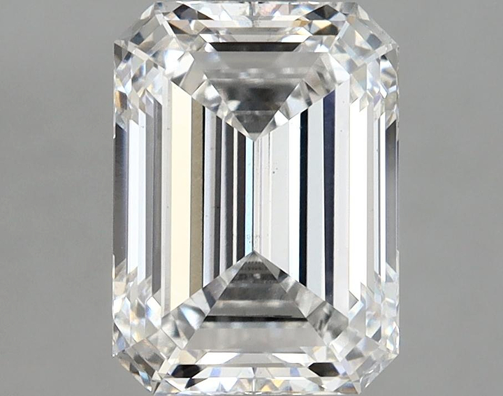 2.52 Carat Emerald Shaped Excellent Cut VS1 IGI Certified Lab Grown Diamond