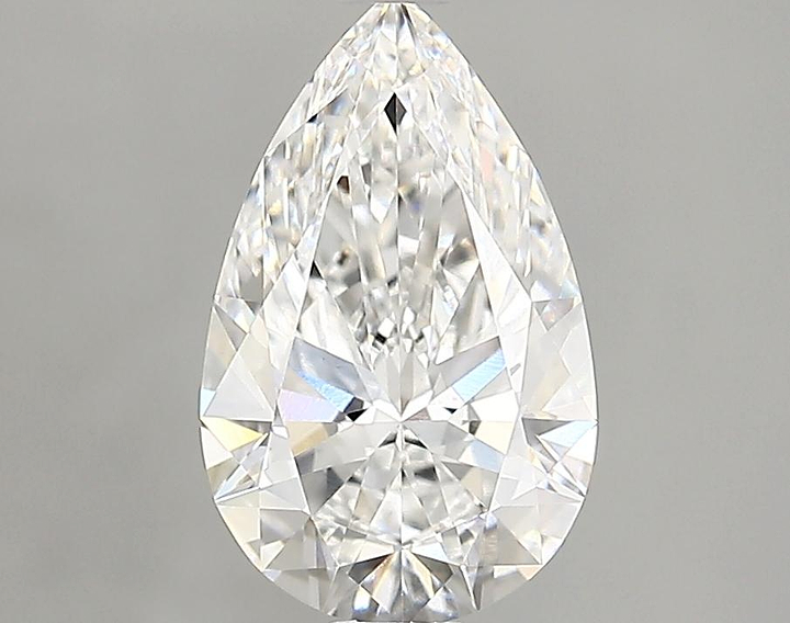 1.62 Carat Pear Shaped Ideal Cut VS1 IGI Certified Lab Grown Diamond