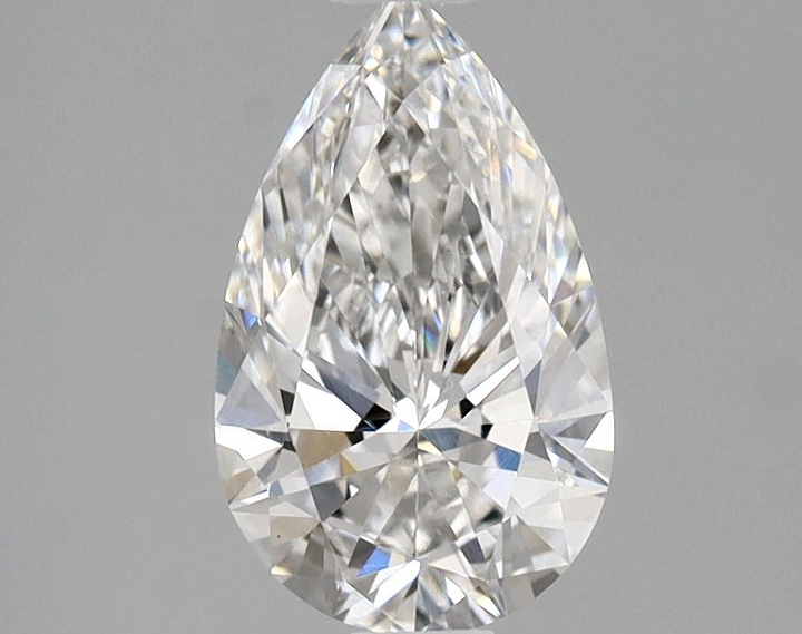 1.25 Carat Pear Shaped Ideal Cut VS1 IGI Certified Lab Grown Diamond