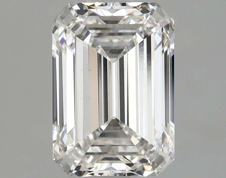 1.54 Carat Emerald Shaped Ideal Cut VS1 IGI Certified Lab Grown Diamond