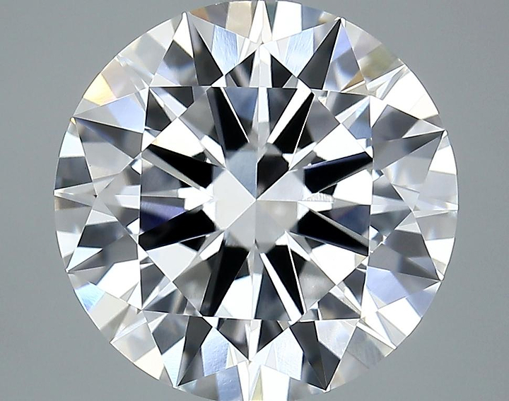 4.98 Carat Round Shaped Excellent Cut VVS2 IGI Certified Lab Grown Diamond
