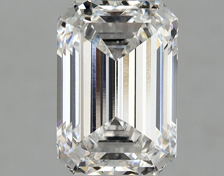 2.05 Carat Emerald Shaped Ideal Cut VVS2 IGI Certified Lab Grown Diamond