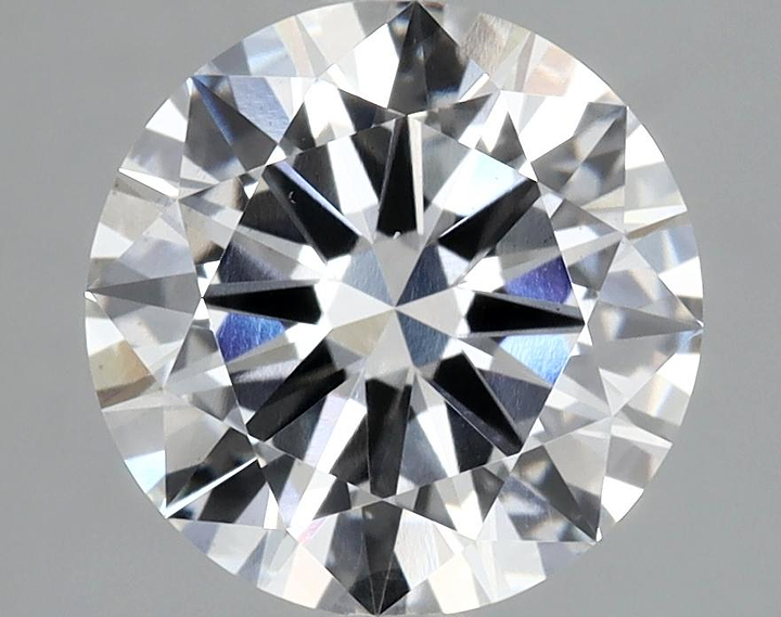 2.88 Carat Round Shaped Excellent Cut VS2 IGI Certified Lab Grown Diamond