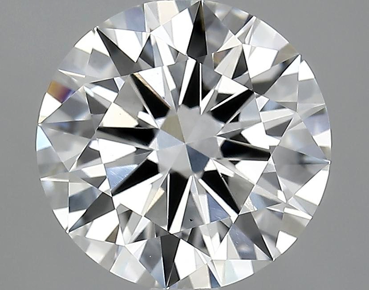 3.04 Carat Round Shaped Excellent Cut VS1 IGI Certified Lab Grown Diamond