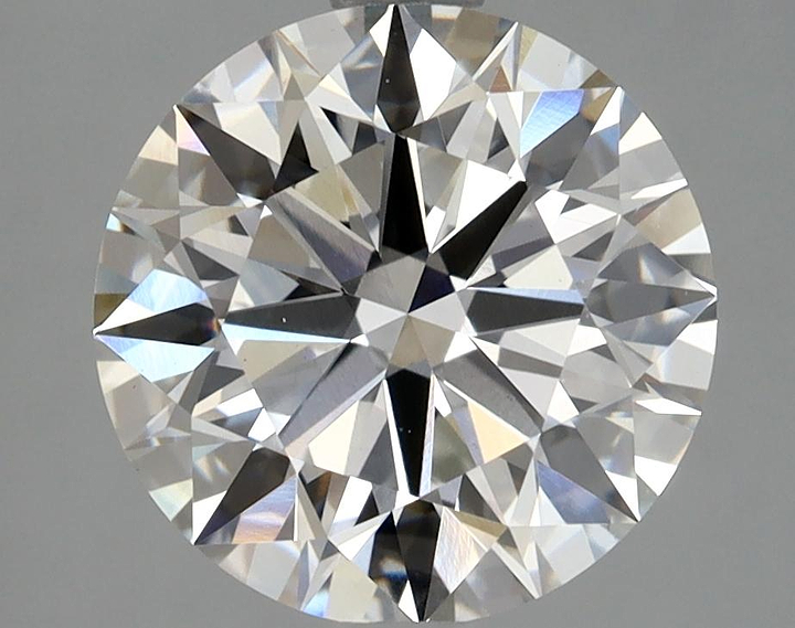 3.05 Carat Round Shaped Excellent Cut VS2 IGI Certified Lab Grown Diamond