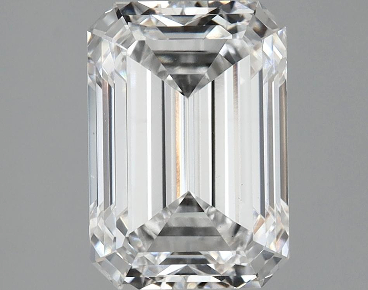 2.02 Carat Emerald Shaped Ideal Cut VS1 IGI Certified Lab Grown Diamond