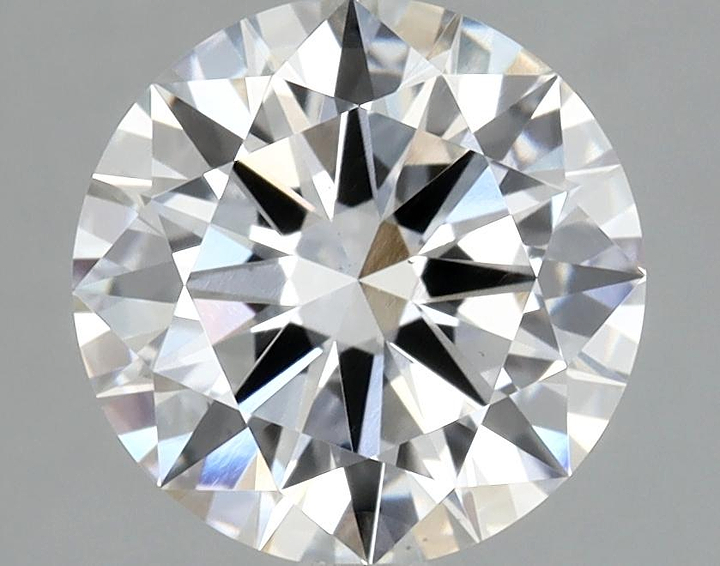 1.53 Carat Round Shaped Ideal Cut VVS2 IGI Certified Lab Grown Diamond