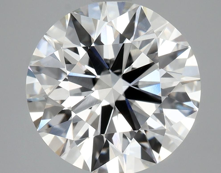 2.53 Carat Round Shaped Ideal Cut VS2 IGI Certified Lab Grown Diamond