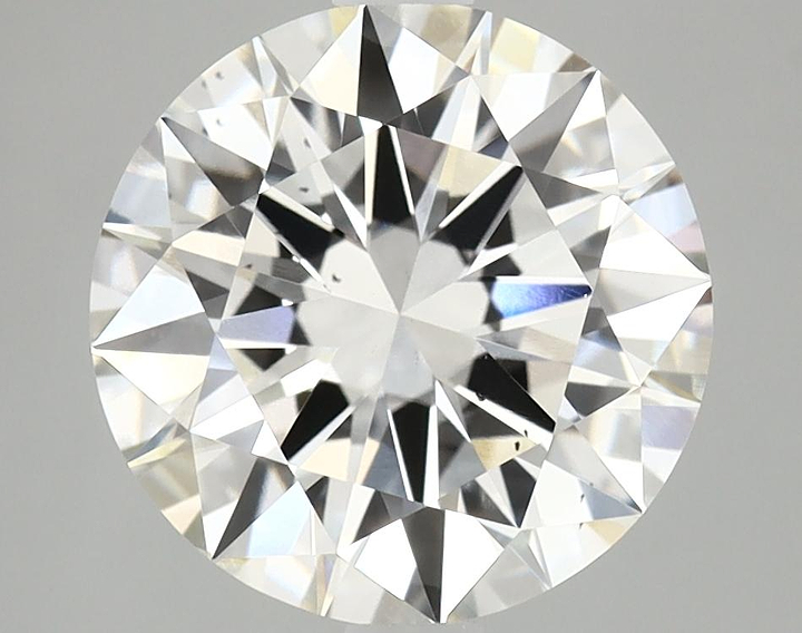 3.51 Carat Round Shaped Excellent Cut VS2 IGI Certified Lab Grown Diamond