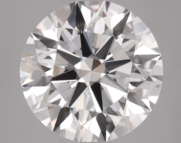2.5 Carat Round Shaped Ideal Cut VS1 IGI Certified Lab Grown Diamond